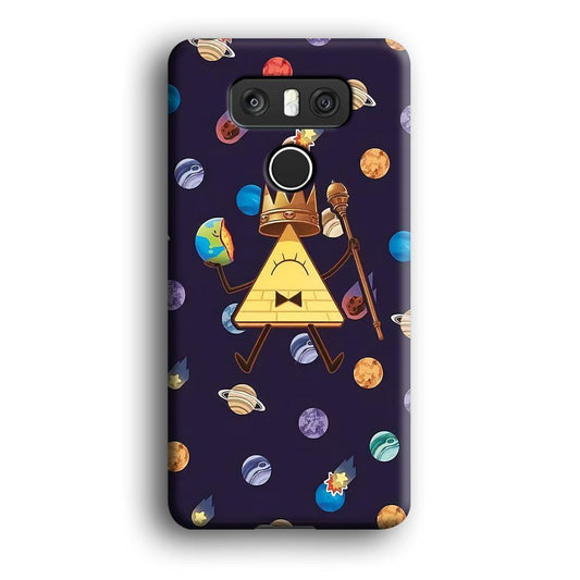Bill Cipher and Planets Doodle LG G6 3D Case-Xtracase