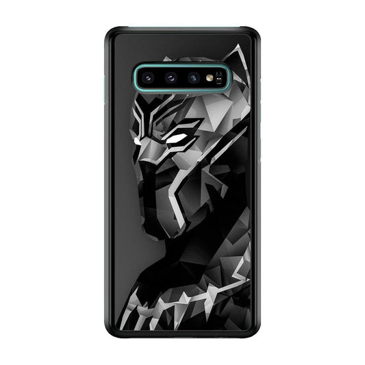 Black Panther 003 Samsung Galaxy S10 Plus Case-Plastic / Full Wrap (3D Case)-Xtracase