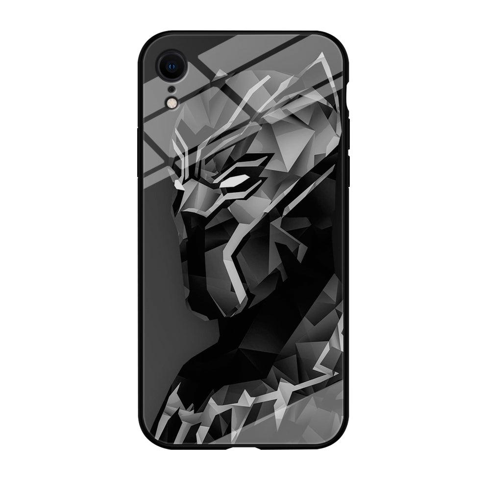 Black Panther 003 iPhone XR Case-Tempered Glass Case-Xtracase