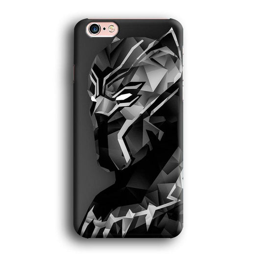 Black Panther 003 iPhone 6 | 6s Case-Plastic / Full Wrap (3D Case)-Xtracase