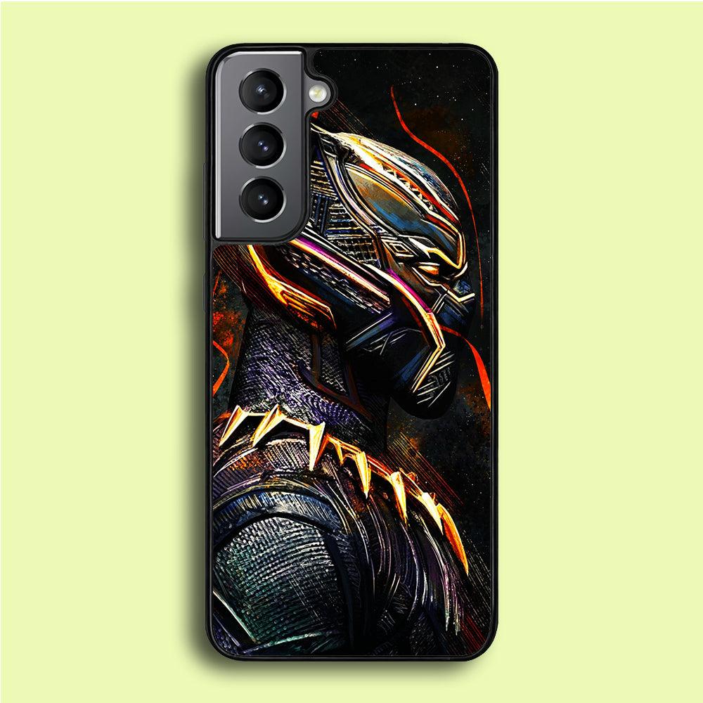 Black Panther Cool Art Samsung Galaxy A16 Case-Rubber / White (2D Case)-Xtracase