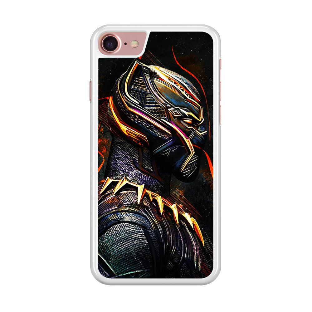 Black Panther Cool Art iPhone SE 2020 Case-Xtracase