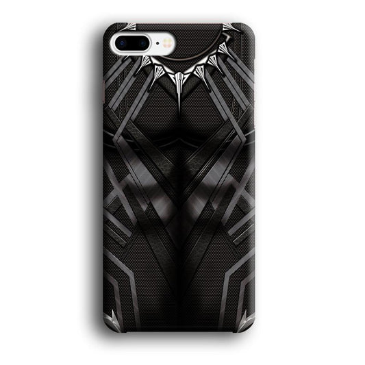 Black Panther Suit iPhone 7 Plus Case-Plastic / Full Wrap (3D Case)-Xtracase
