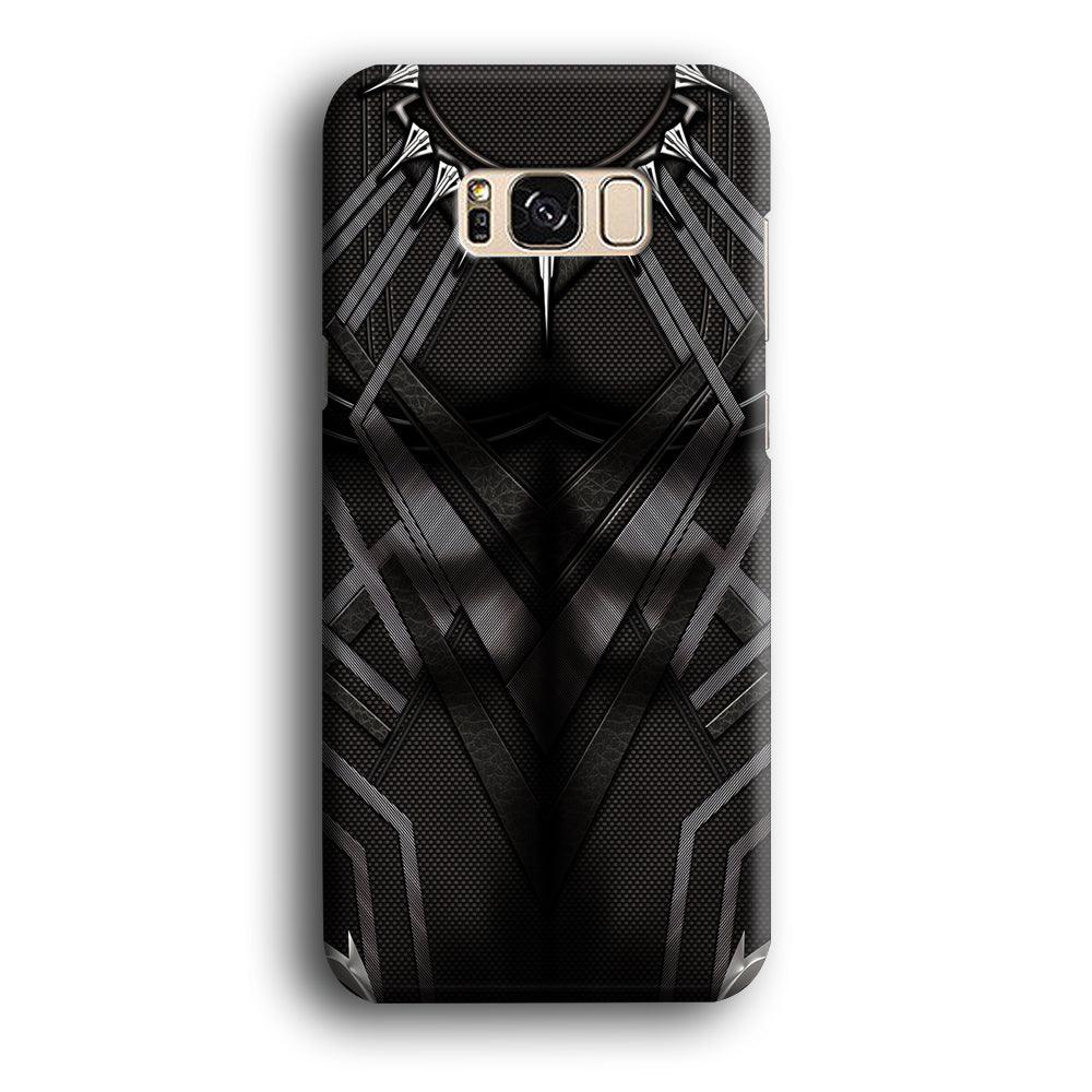 Black Panther Suit Samsung Galaxy S8 Case-Plastic / Full Wrap (3D Case)-Xtracase
