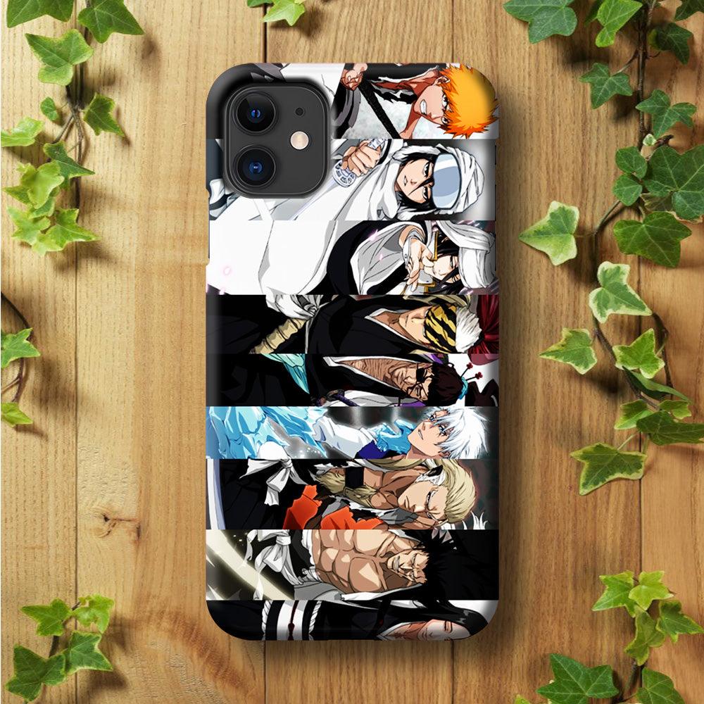 Bleach Characters iPhone 11 Case-Plastic / Full Wrap (3D Case)-Xtracase