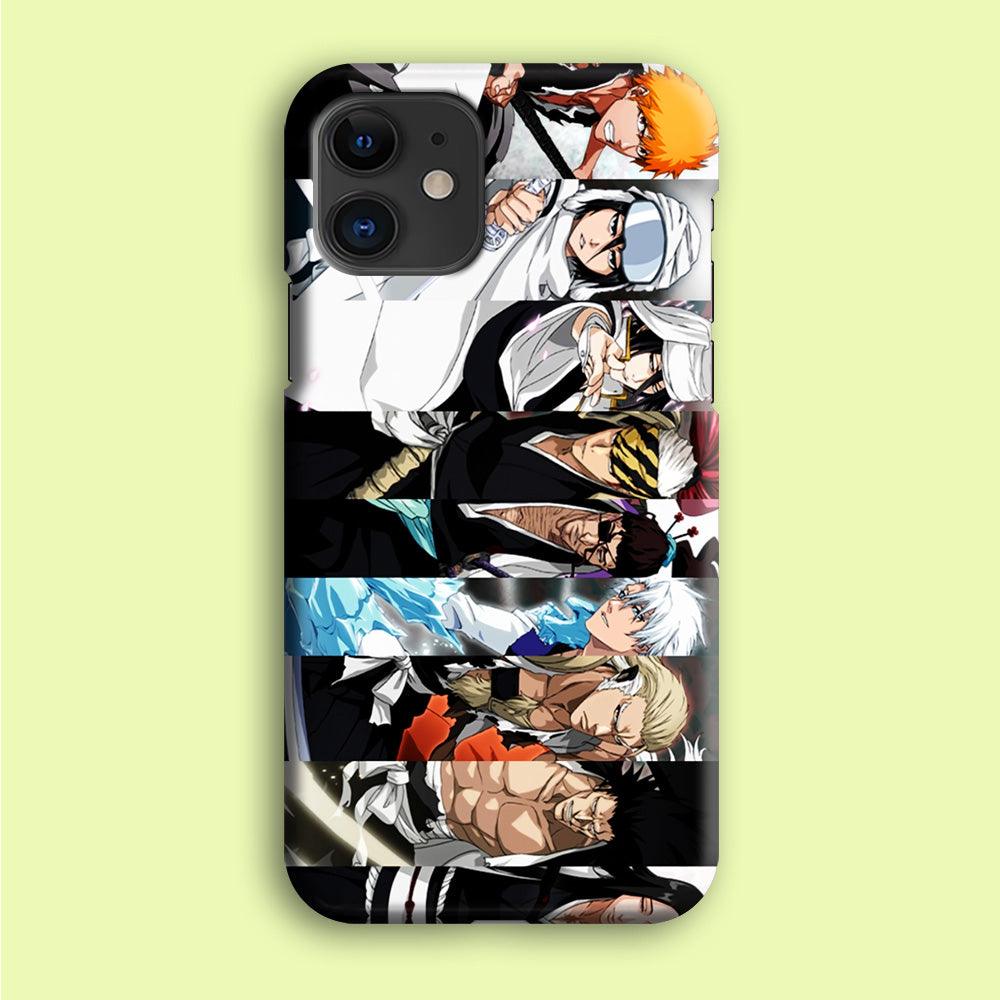 Bleach Characters iPhone 12 Mini Case-Plastic / Full Wrap (3D Case)-Xtracase