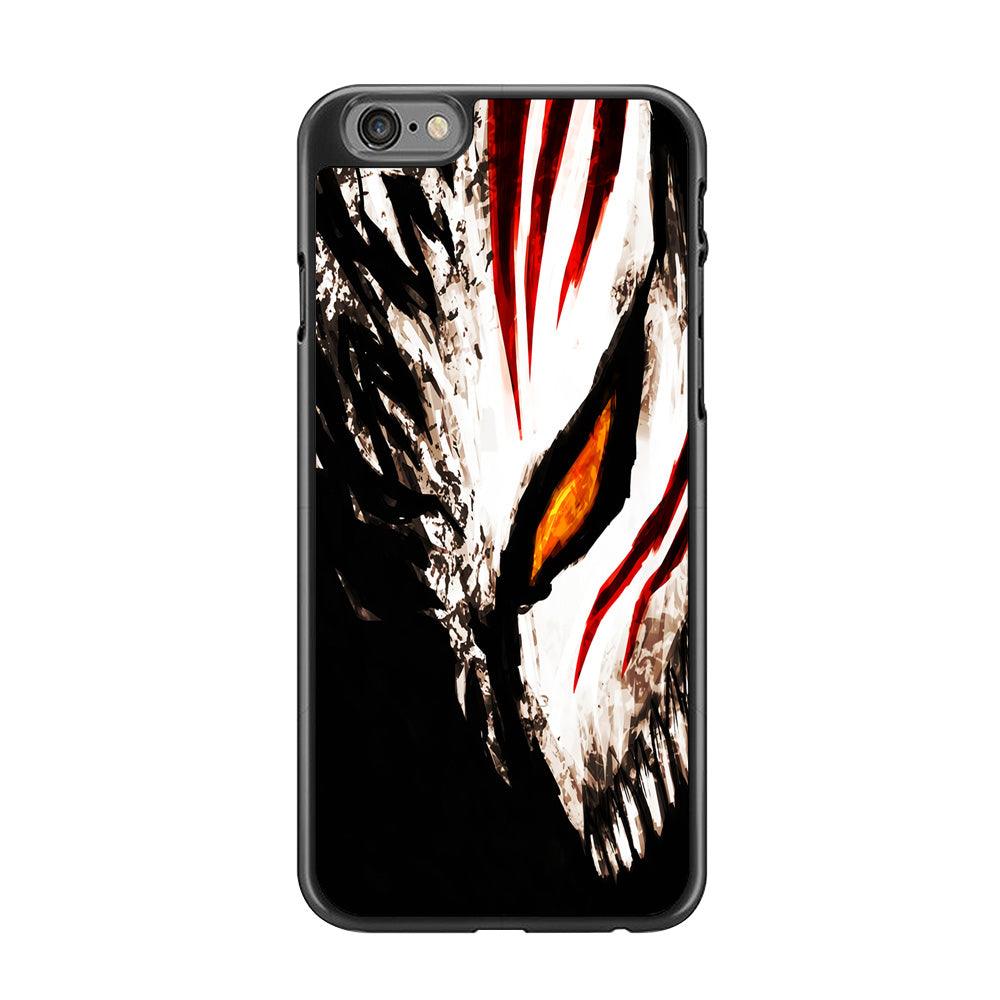 Bleach Ichigo Hollow Mask iPhone 6 | 6s Case-Rubber / Black (2D Case)-Xtracase
