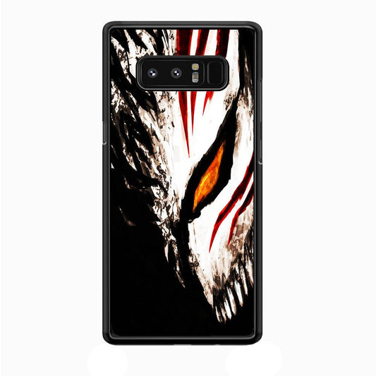 Bleach Ichigo Hollow Mask Samsung Galaxy Note 8 Case-Rubber / Black (2D Case)-Xtracase