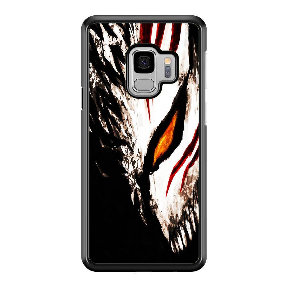 Bleach Ichigo Hollow Mask Samsung Galaxy S9 Case-Rubber / Black (2D Case)-Xtracase