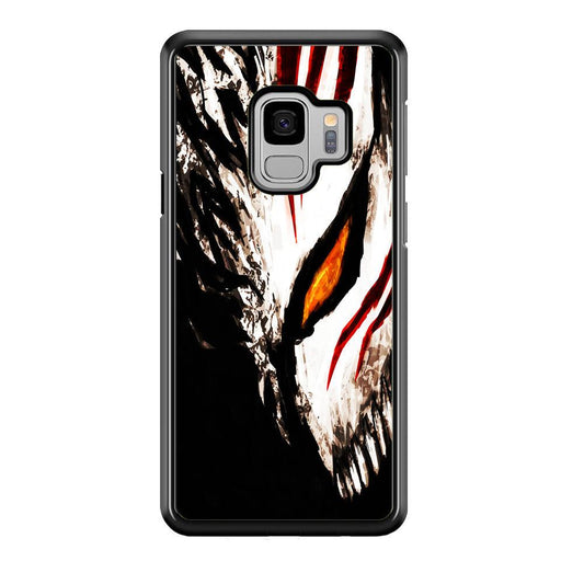 Bleach Ichigo Hollow Mask Samsung Galaxy S9 Case-Rubber / Black (2D Case)-Xtracase