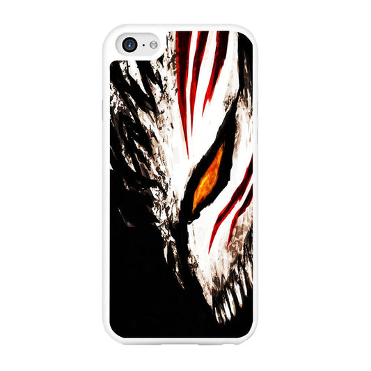 Bleach Ichigo Hollow Mask iPhone 6 Plus | 6s Plus Case-Rubber / White (2D Case)-Xtracase
