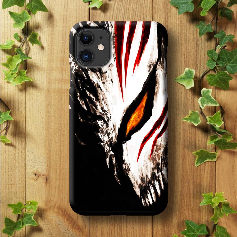 Bleach Ichigo Hollow Mask iPhone 11 Case-Plastic / Full Wrap (3D Case)-Xtracase