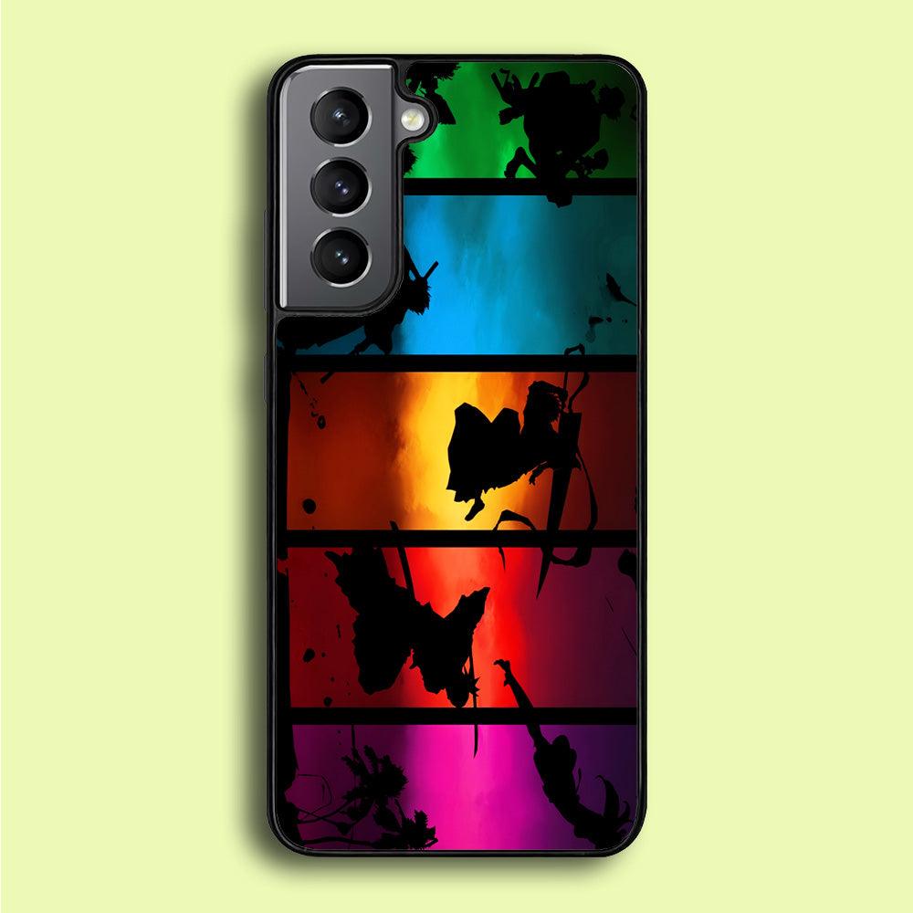 Bleach Silhouette Art Samsung Galaxy S21 Plus Case-Plastic / Full Wrap (3D Case)-Xtracase