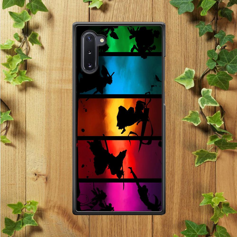 Bleach Silhouette Art Samsung Galaxy Note 10 Case-Plastic / Full Wrap (3D Case)-Xtracase