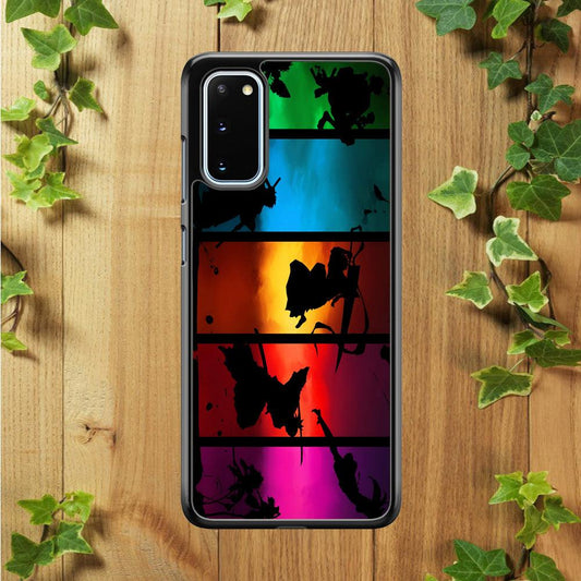 Bleach Silhouette Art Samsung Galaxy S20 Case-Plastic / Full Wrap (3D Case)-Xtracase