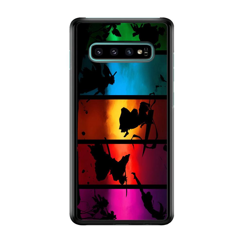 Bleach Silhouette Art Samsung Galaxy S10 Plus Case-Plastic / Full Wrap (3D Case)-Xtracase