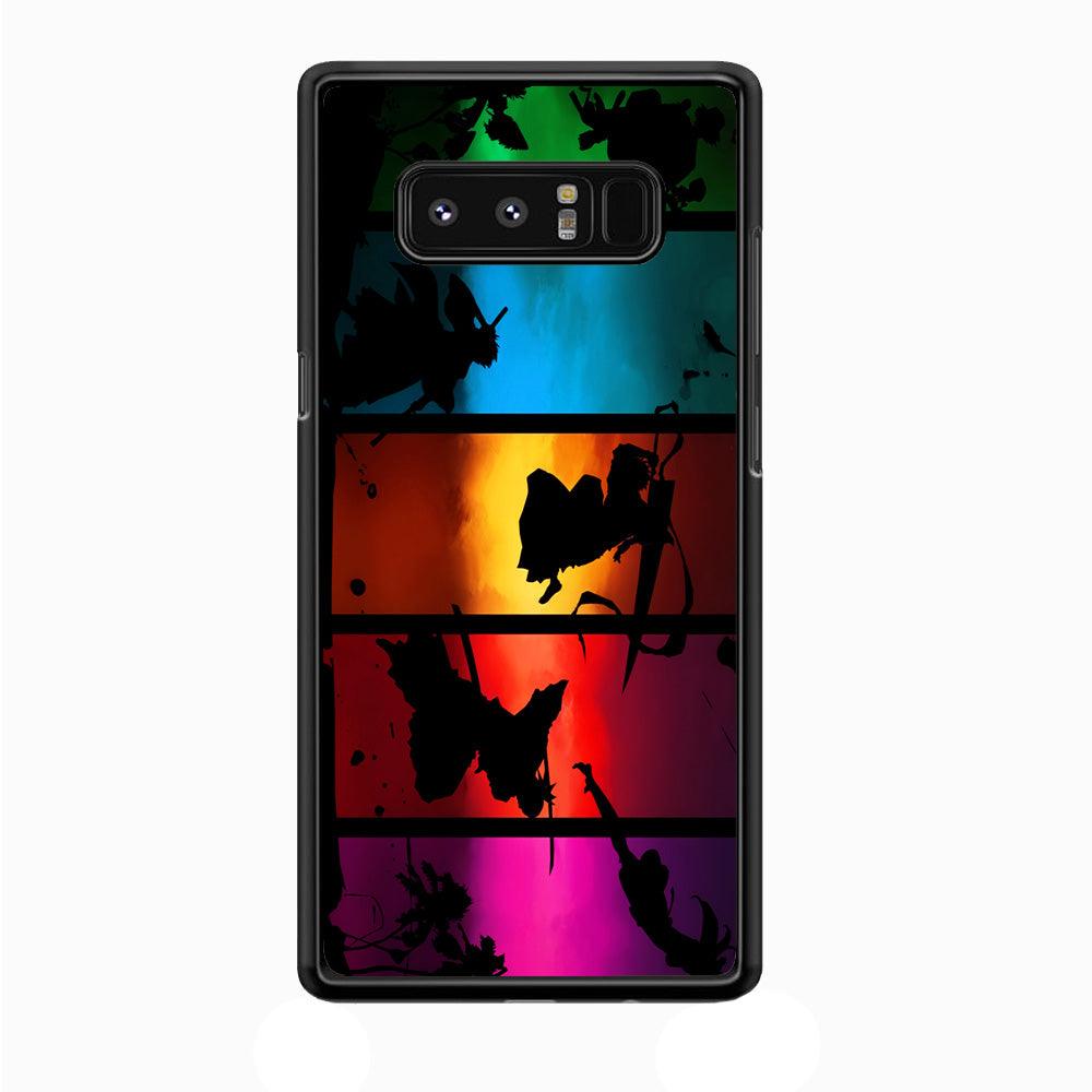 Bleach Silhouette Art Samsung Galaxy Note 8 Case-Plastic / Full Wrap (3D Case)-Xtracase