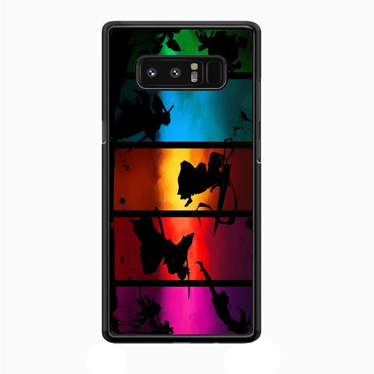 Bleach Silhouette Art Samsung Galaxy Note 8 Case-Plastic / Full Wrap (3D Case)-Xtracase