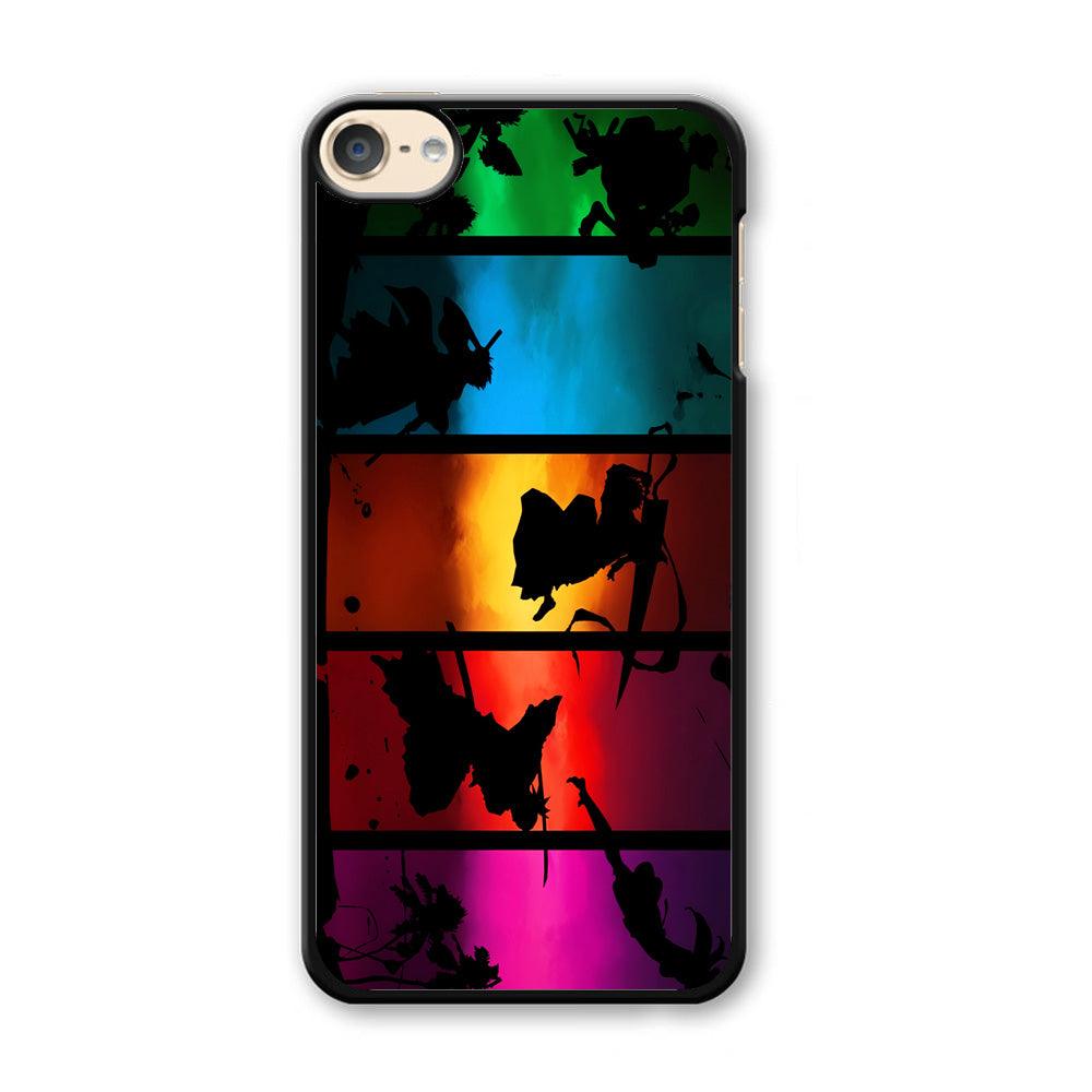 Bleach Silhouette Art iPod Touch 6 Case-Plastic / Full Wrap (3D Case)-Xtracase