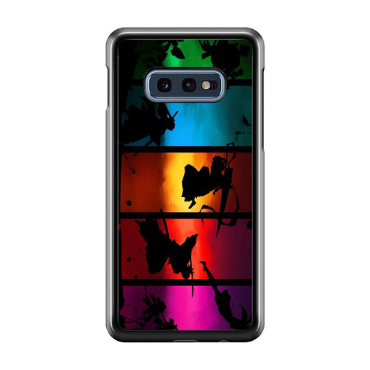 Bleach Silhouette Art Samsung Galaxy S10E Case-Plastic / Full Wrap (3D Case)-Xtracase