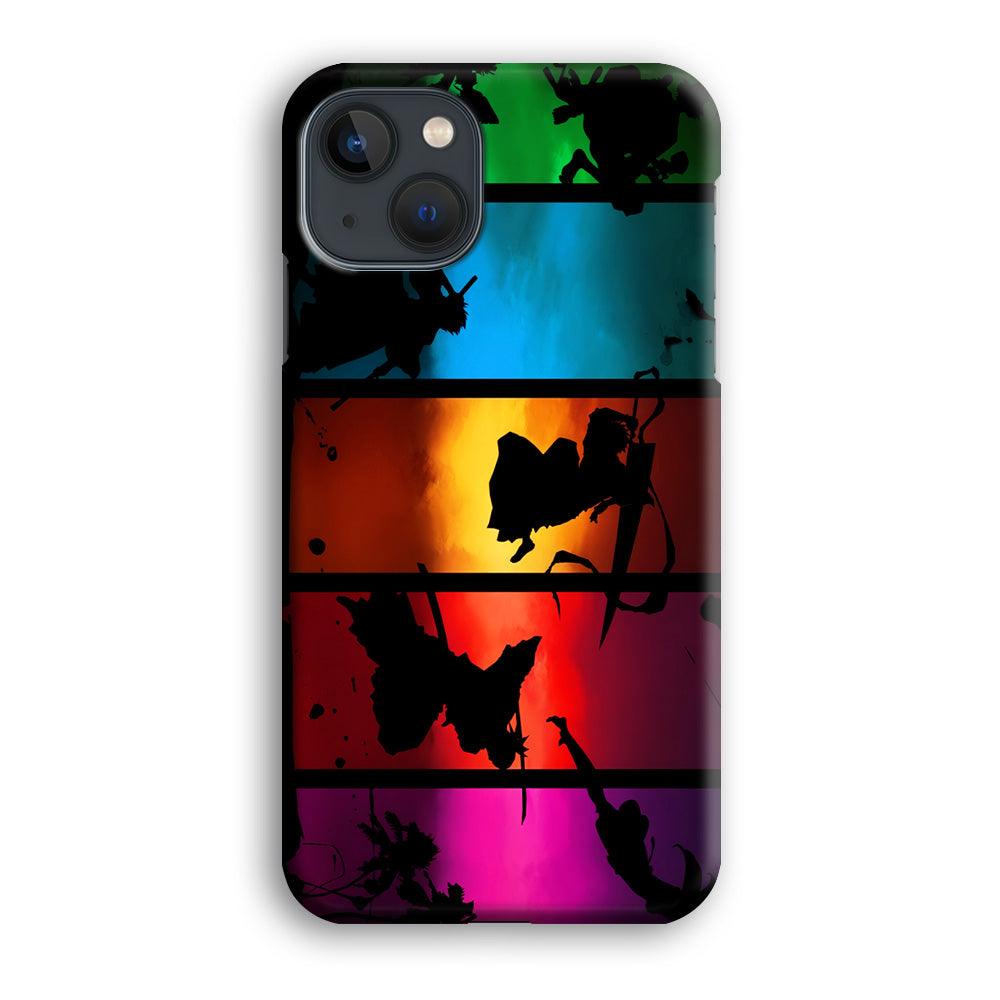 Bleach Silhouette Art iPhone 13 Mini Case-Plastic / Full Wrap (3D Case)-Xtracase
