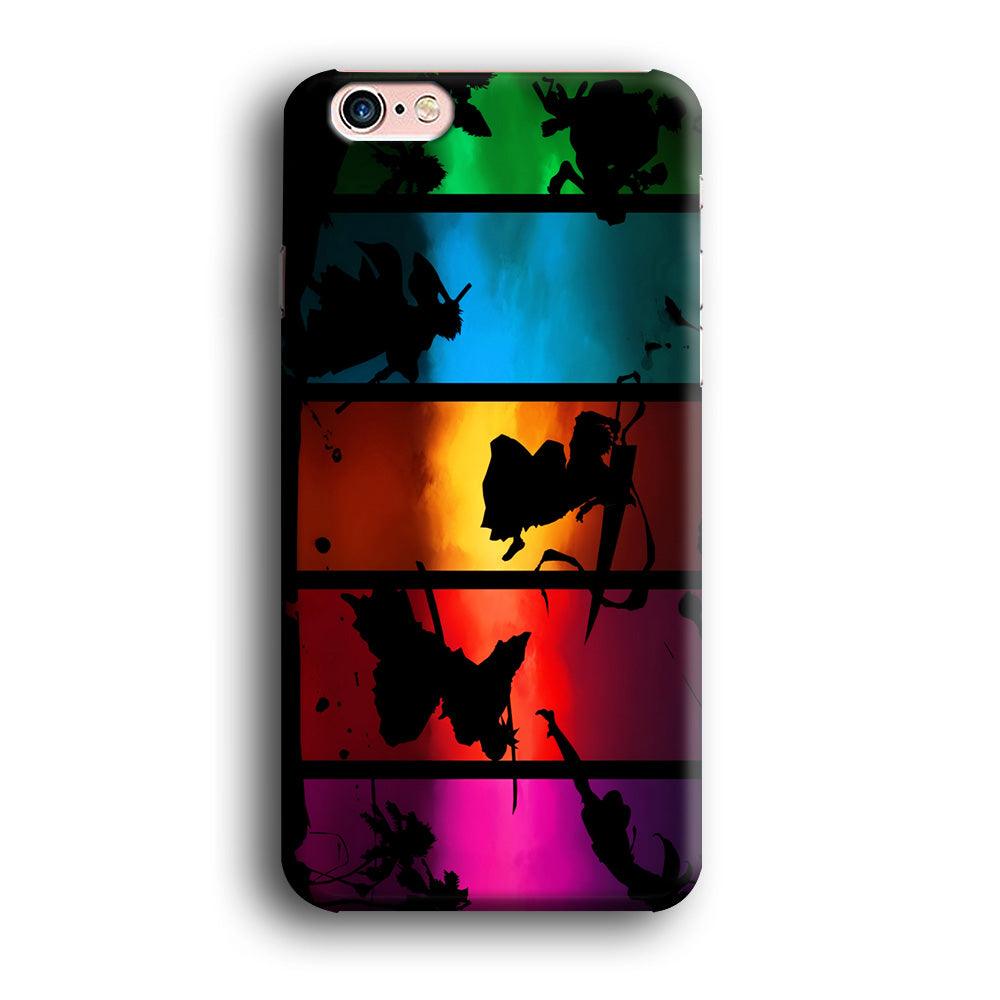 Bleach Silhouette Art iPhone 6 | 6s Case-Plastic / Full Wrap (3D Case)-Xtracase