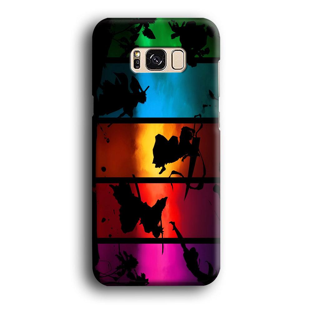 Bleach Silhouette Art Samsung Galaxy S8 Case-Plastic / Full Wrap (3D Case)-Xtracase