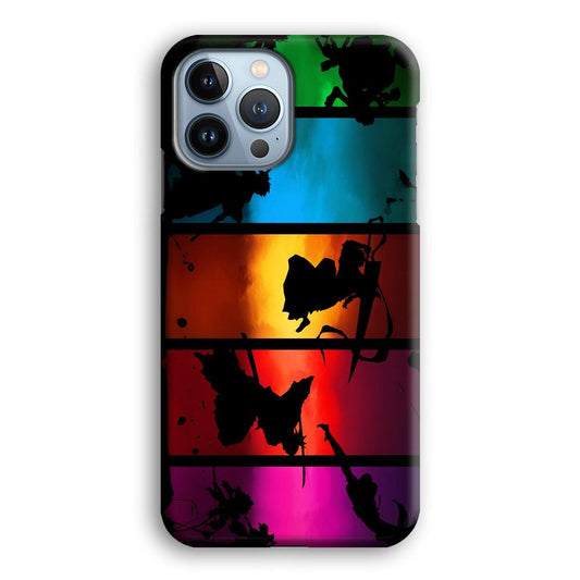 Bleach Silhouette Art iPhone 13 Pro Max Case-Plastic / Full Wrap (3D Case)-Xtracase