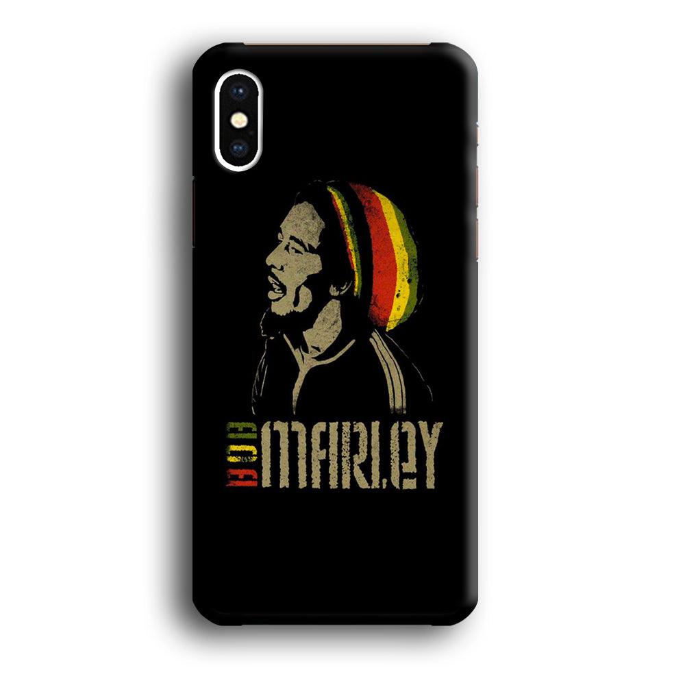 Bob Marley 001 iPhone Xs Max 3D Case-Xtracase