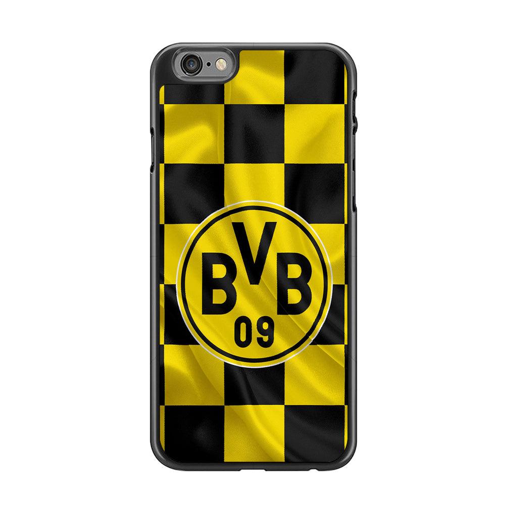 Borussia Dortmund Flag Club iPhone 6 | 6s Case-Rubber / Black (2D Case)-Xtracase