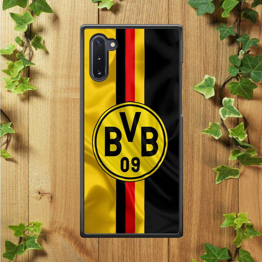 Borussia Dortmund Flag Logo Samsung Galaxy Note 10 Case-Plastic / Full Wrap (3D Case)-Xtracase