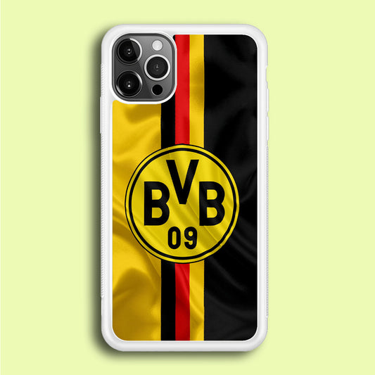 Borussia Dortmund Flag Logo iPhone 12 Pro Max Case
