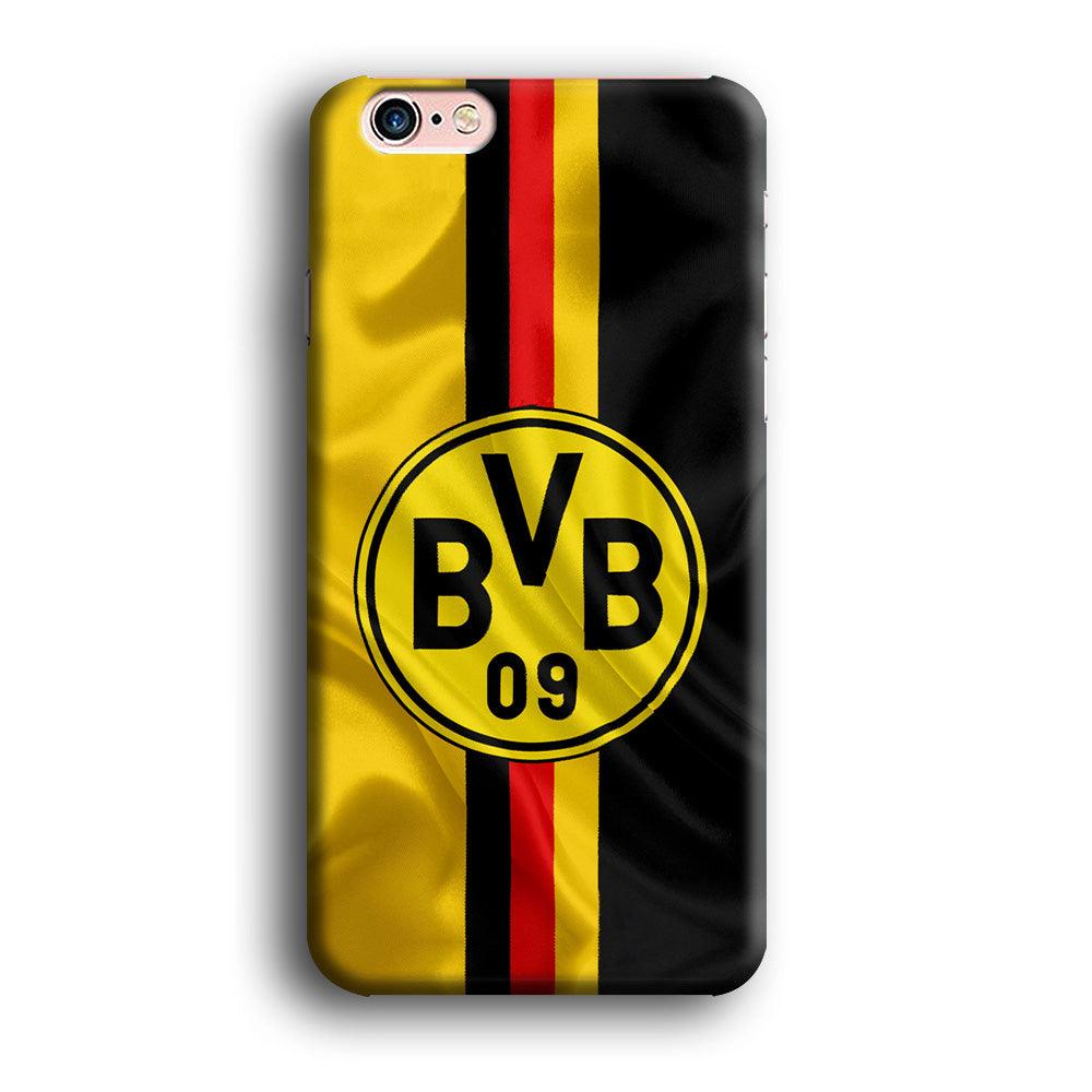 Borussia Dortmund Flag Logo iPhone 6 | 6s Case-Plastic / Full Wrap (3D Case)-Xtracase