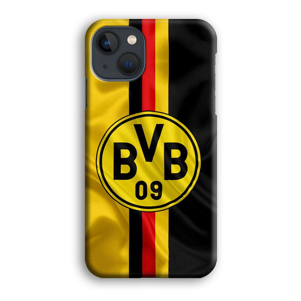 Borussia Dortmund Flag Logo iPhone 13 Pro Case-Plastic / Full Wrap (3D Case)-Xtracase