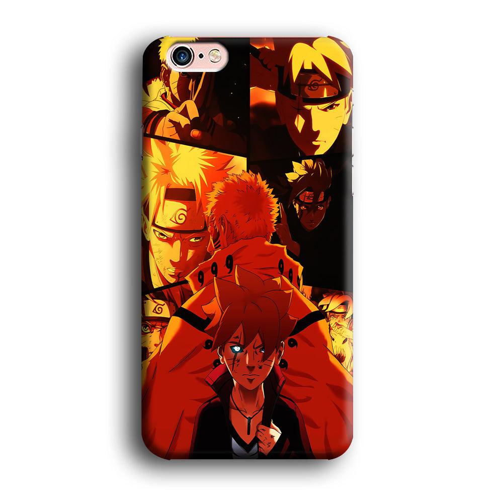 Boruto and Naruto iPhone 6 | 6s Case-Plastic / Full Wrap (3D Case)-Xtracase