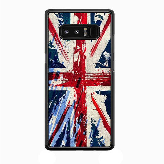 Britain Flag Samsung Galaxy Note 8 Case-Plastic / Full Wrap (3D Case)-Xtracase