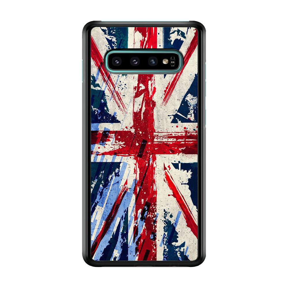 Britain Flag Samsung Galaxy S10 Plus Case-Plastic / Full Wrap (3D Case)-Xtracase