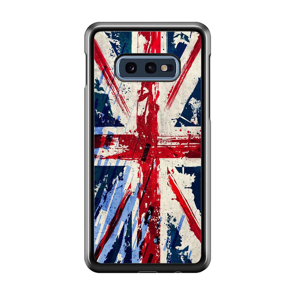 Britain Flag Samsung Galaxy S10E Case-Plastic / Full Wrap (3D Case)-Xtracase