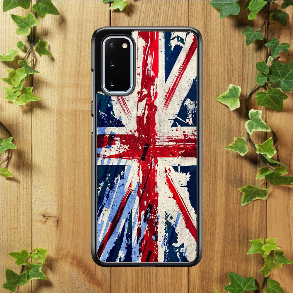 Britain Flag Samsung Galaxy S20 Case-Plastic / Full Wrap (3D Case)-Xtracase