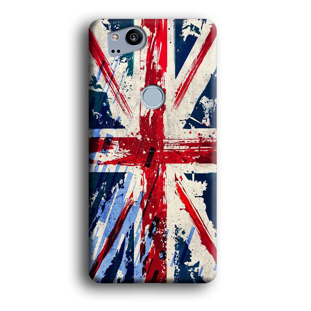 Britain Flag Google Pixel 2 3D Case-Xtracase