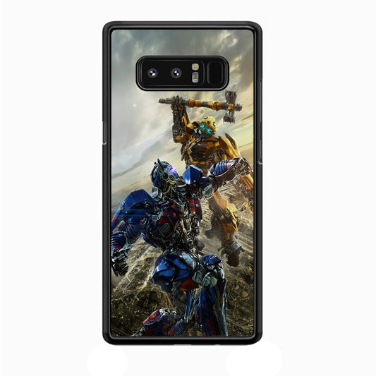 Bumblebee Fighting Samsung Galaxy Note 8 Case-Plastic / Full Wrap (3D Case)-Xtracase