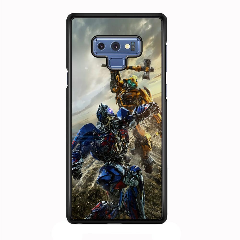 Bumblebee Fighting Samsung Galaxy Note 9 Case-Plastic / Full Wrap (3D Case)-Xtracase