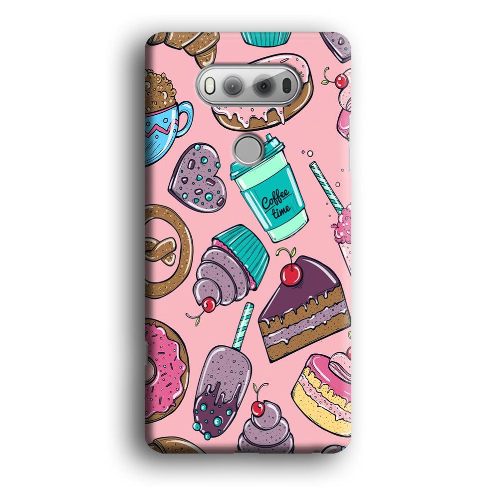 Cake and Snack Doodle LG V20 3D Case-Xtracase