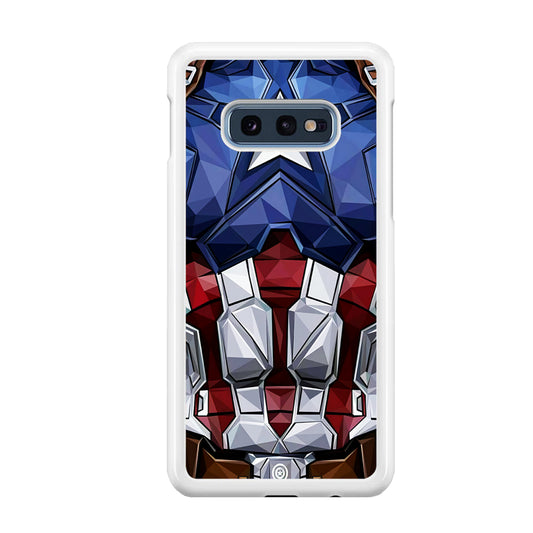 Captain America Suit Armor Samsung Galaxy S10E Case