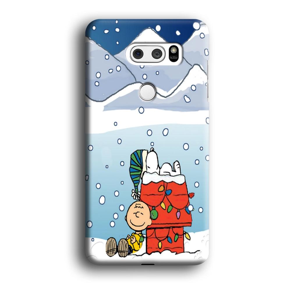 Charlie and Snoopy Sleep on The SnowG V30 3D Case-Xtracase