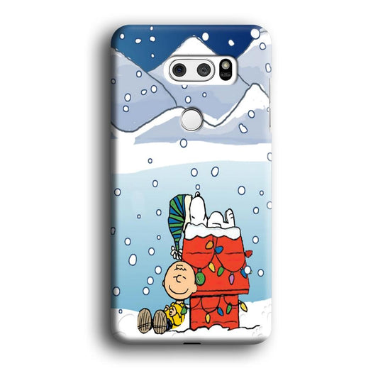 Charlie and Snoopy Sleep on The SnowG V30 3D Case-Xtracase