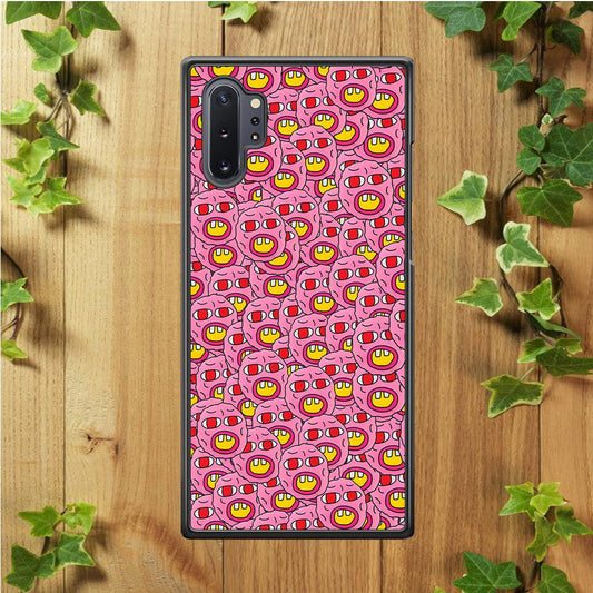 Cherry Bomb Collection Samsung Galaxy Note 10 Plus Case-Rubber / Black (2D Case)-Xtracase