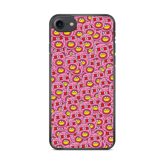 Cherry Bomb Collection iPhone 8 Case-Rubber / Black (2D Case)-Xtracase