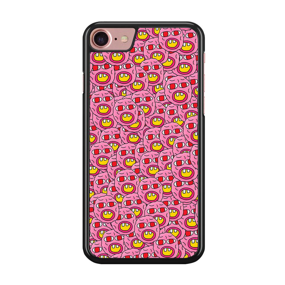 Cherry Bomb Collection iPhone SE 2020 Case-Rubber / Black (2D Case)-Xtracase