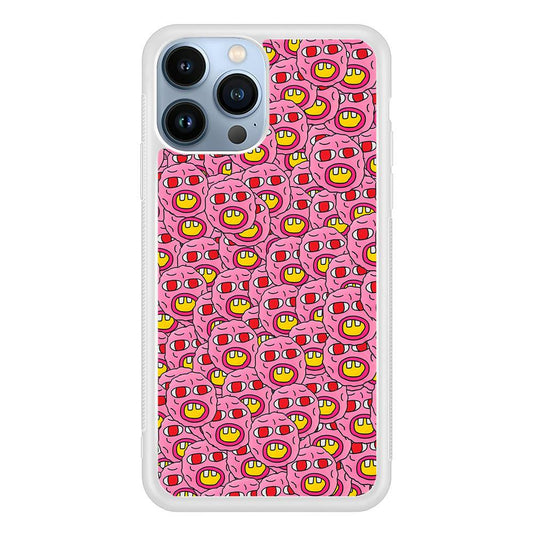 Cherry Bomb Collection iPhone 13 Pro Max Case-Rubber / White (2D Case)-Xtracase